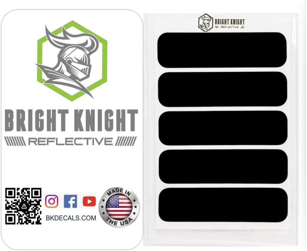 Orange Reflective Tape Motorcycle Helmet Stickers 5x30. Made With 3M  Reflective Tape. Vinyl Reflective Stickers for Trailers, Cars, Bikes, Rims.  Waterproof Reflective Vinyl Roll by Bright Knight Decal 